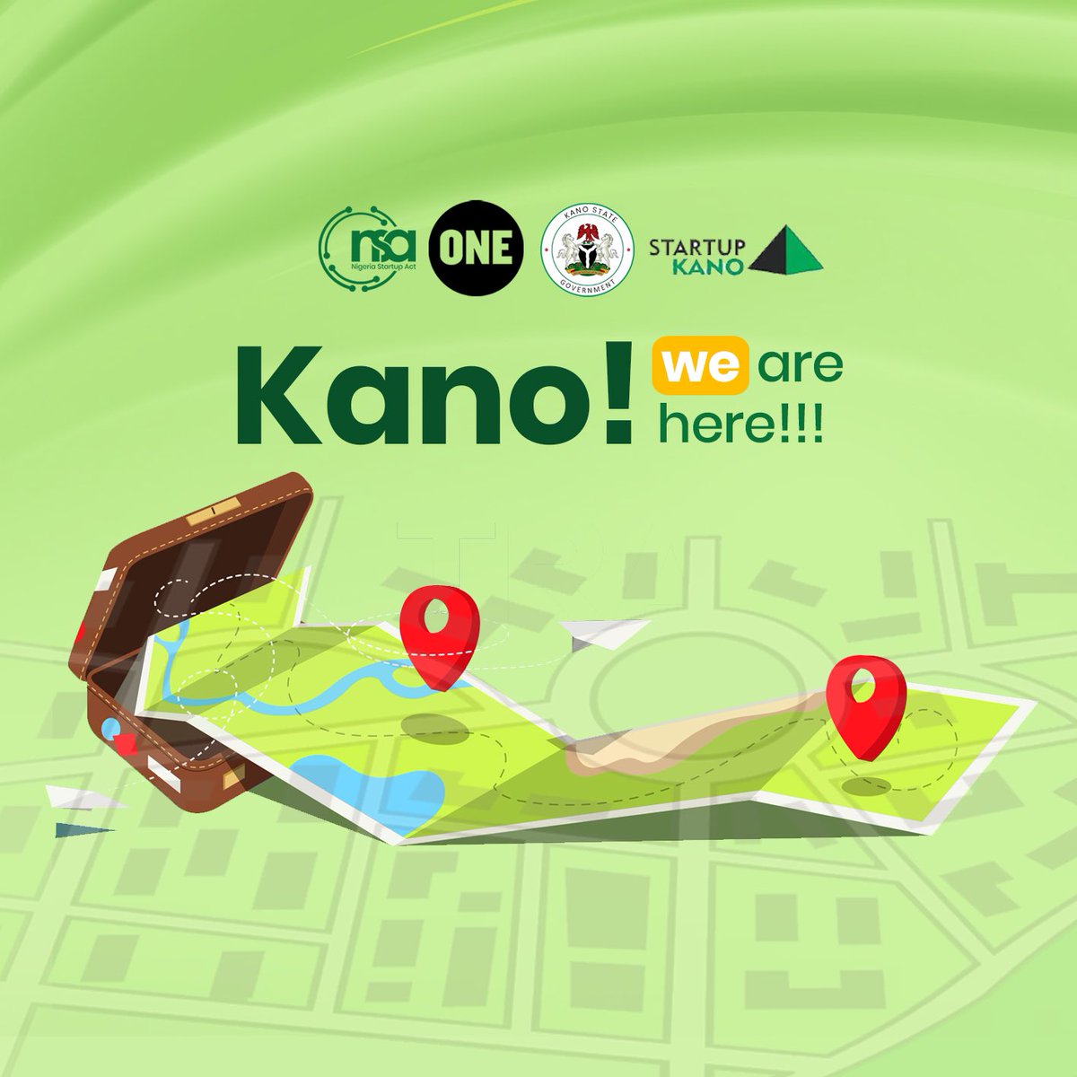 Today is for Kano State! Today we chart a roadmap for the adoption of @StartupActNg in Kano State. We will hear from @OsOsaGuobadia @ONEinNigeria @StartupKano @TracyIsaacss @UyiDLaw @KanoStateGovt, we will also hear from you. 
Kano are you ready?