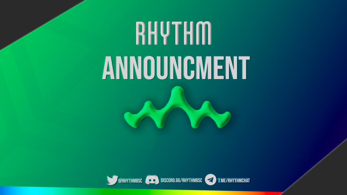 RhythmBSC's tweet photo. Major Announcement #TeamRhythm

We are excited to announce our 2023 contract upgrades that will be live on April 25th. This blog is a must-read for all Rhythm community members and is a huge step forward for the Rhythm ecosystem.

https://t.co/H8bYP7PlmI https://t.co/BFSxkN8s7e