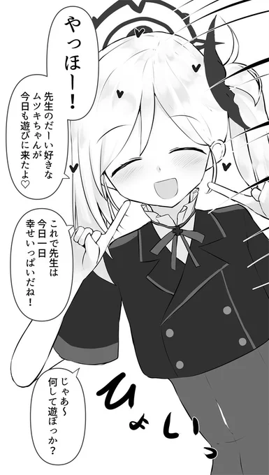 【Vol.2】こちらが一年間じっくりと全肯定だけをし続け熟成した浅黄ムツキさんの姿です #ブルアカ 