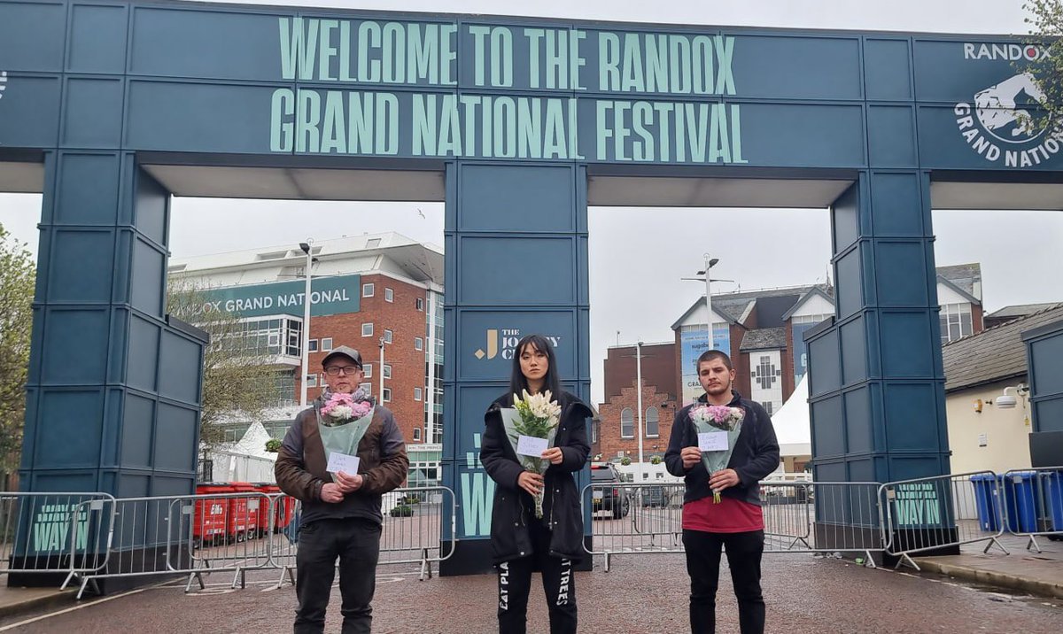 AnimalRising's tweet image. Last week during the Grand National 2023 three horses were killed on the racecourse in as many days. This is the tragedy that we are rising up against, so that no more horses have to die in the name of 'sport.' And this is nothing new, a horse dies every other day in racing in…