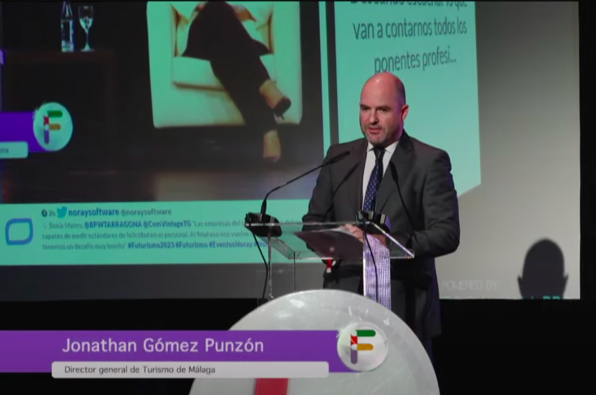 noraysoftware's tweet photo. 🏆 Mencey Futurista de Honor 2023
🥇 Premio ciudad Excelencia Turística de España: @malaga

Jonathan Gómez, Director General de @turismodemalaga recibe el galardón.

¡Felicidades, #Málaga!

#Futurismo2023 #Futurismo #EventosNoray #Noray https://t.co/uir84hbut6