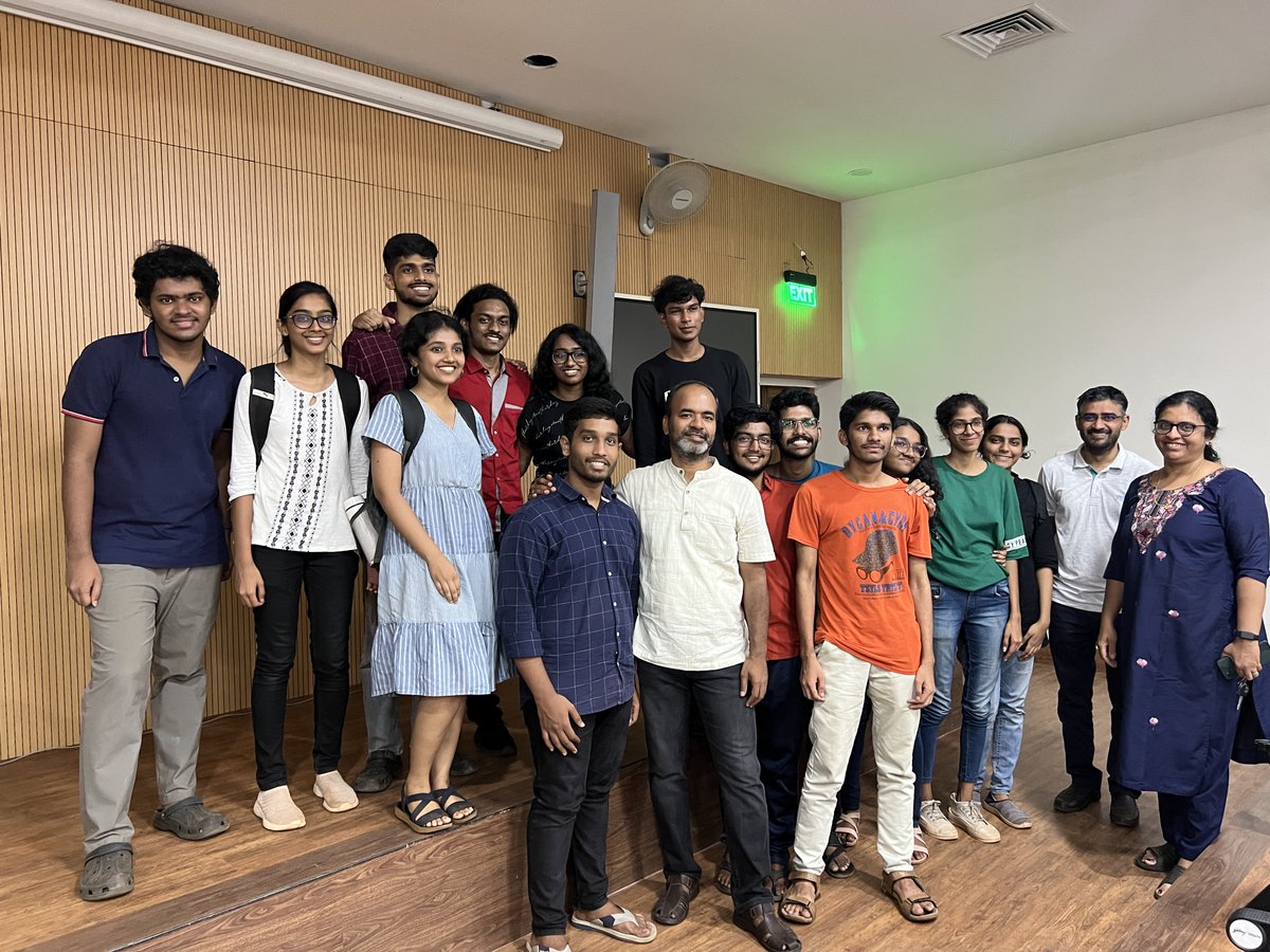 ponguru's tweet image. #TechnicalTalk {#PhDStudents, #BTechStudents, #Faculty} interactions @nitcofficial. In + to #LegalNLP #Selfie #KillFie, spoke about our new #ICWSM 2023 paper on #DrugConsumption. Slides: slideshare.net/precogatIIITD/… 🙏🏽 CSE department, Anu &amp;amp; Akhila for hosting. #ProfGiri #Back2HYD