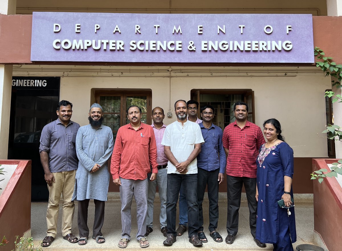 ponguru's tweet image. #TechnicalTalk {#PhDStudents, #BTechStudents, #Faculty} interactions @nitcofficial. In + to #LegalNLP #Selfie #KillFie, spoke about our new #ICWSM 2023 paper on #DrugConsumption. Slides: slideshare.net/precogatIIITD/… 🙏🏽 CSE department, Anu &amp;amp; Akhila for hosting. #ProfGiri #Back2HYD