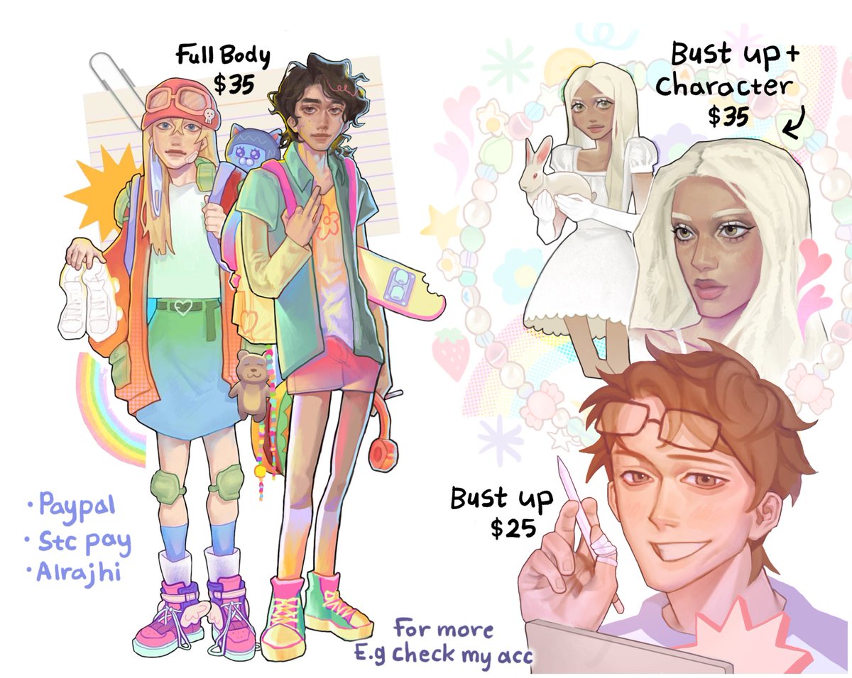 _donthumourme's tweet photo. Commission are currently open! Here is my updated commission sheet^^ Dm if interested https://t.co/WMip8i2r0S