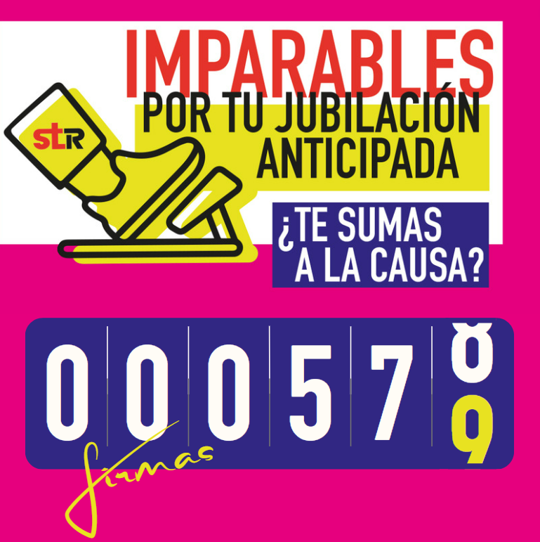 STR_Sindicato's tweet photo. Ya llevamos validadas 579 firmas a favor del #coeficientereductorSTR para la edad de jubilación en la Industria Química y del Refino  ¡Aún nos quedan centenares por revisar…! SeguimoSTRabajando Más info: https://t.co/DFOViRifWU