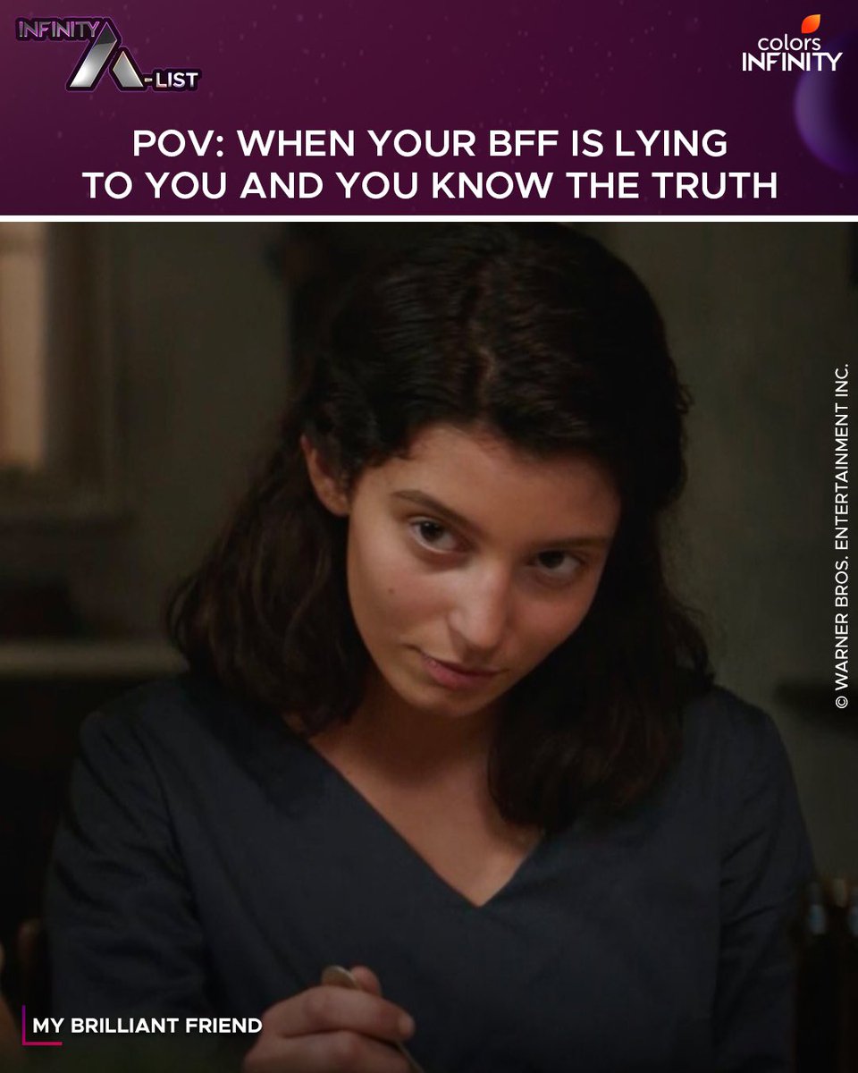 colors_infinity's tweet photo. Something interesting is cooking ;)
Watch #MyBrilliantFriend only on #ColorsInfinity, Monday-Friday 9pm.
#MyBrilliantFriend #Friendship #Memories #Childhood #Lila #Elena #Drama #InfinityAList #Series #BFFs #ItalianShow #TVSeries #WarnerBros https://t.co/eu80FWatZ2