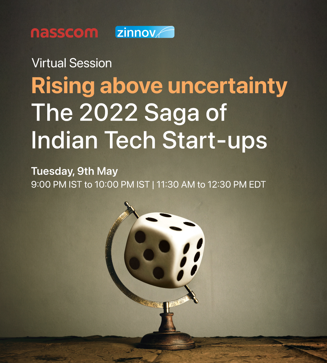 ZinnovEvents's tweet photo. Join the #nasscom–#Zinnov virtual session on May 9th to learn about the Indian #startup ecosystem and explore how #US businesses can capitalize on #India's thriving market: https://t.co/gMbGJQbPNk

@AshishGupta237 @danakatit @NasscomR @Zinnov https://t.co/ua36zNWJ72