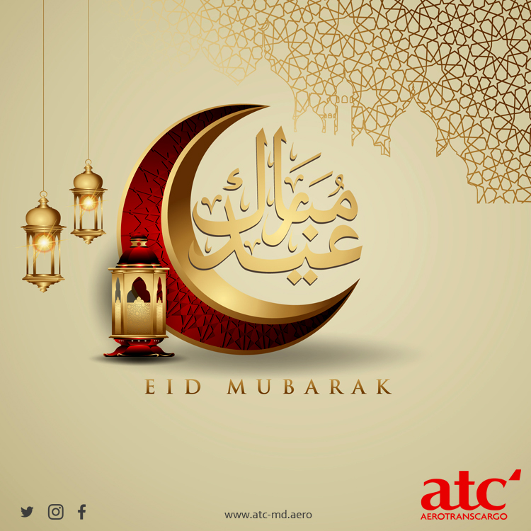 aerotranscargo's tweet photo. "May this pious day brings you immense joy, happiness, peace and prosperity. Eid Mubarak!"

#happiness #eidmubarak #festivevibes #cargoservices #cargoairline
#airports #airlines #aerotranscargo #aironeavaiation #skyonefze https://t.co/u95w1nlO1r