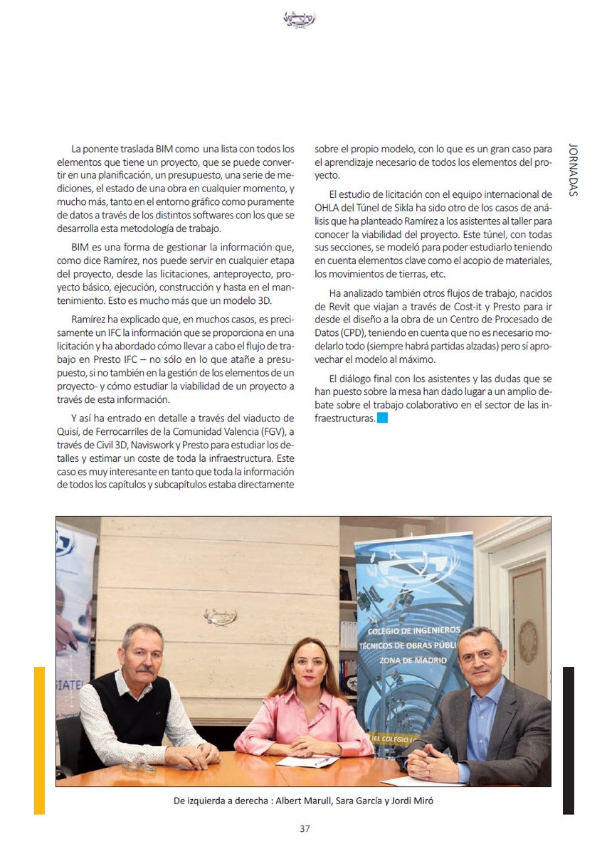 caritorag's tweet photo. Gracias @CitopMadrid por el resumen de jornada, #BIMFRA 🌟Uso #BIM en Obra Civil!
#AutodeskExpertElite #PrestoSuperUsuario #datosBIM #BIM #BIMFRAExperience
https://t.co/OnKwio2XAl https://t.co/njIn8tDNlO