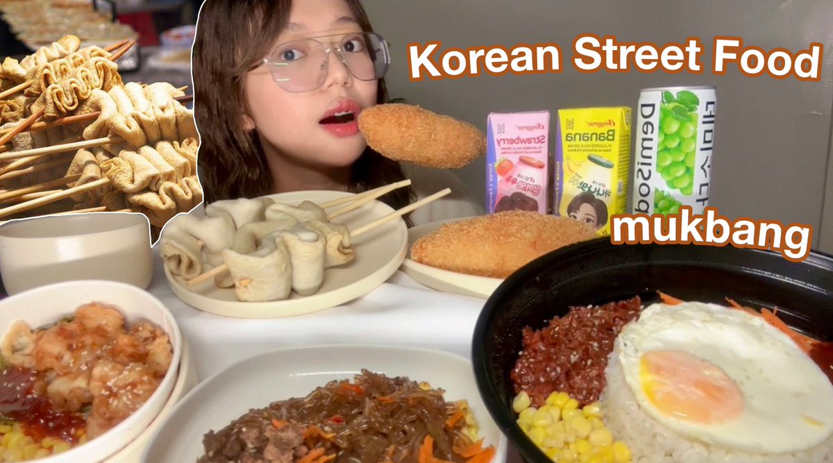 FayeBalbacal's tweet photo. NEW VIDEO 🥳 KOREAN STREET FOOD MUKBANG
watch here: https://t.co/6OZWe21mXm https://t.co/lgaDa4H3a4