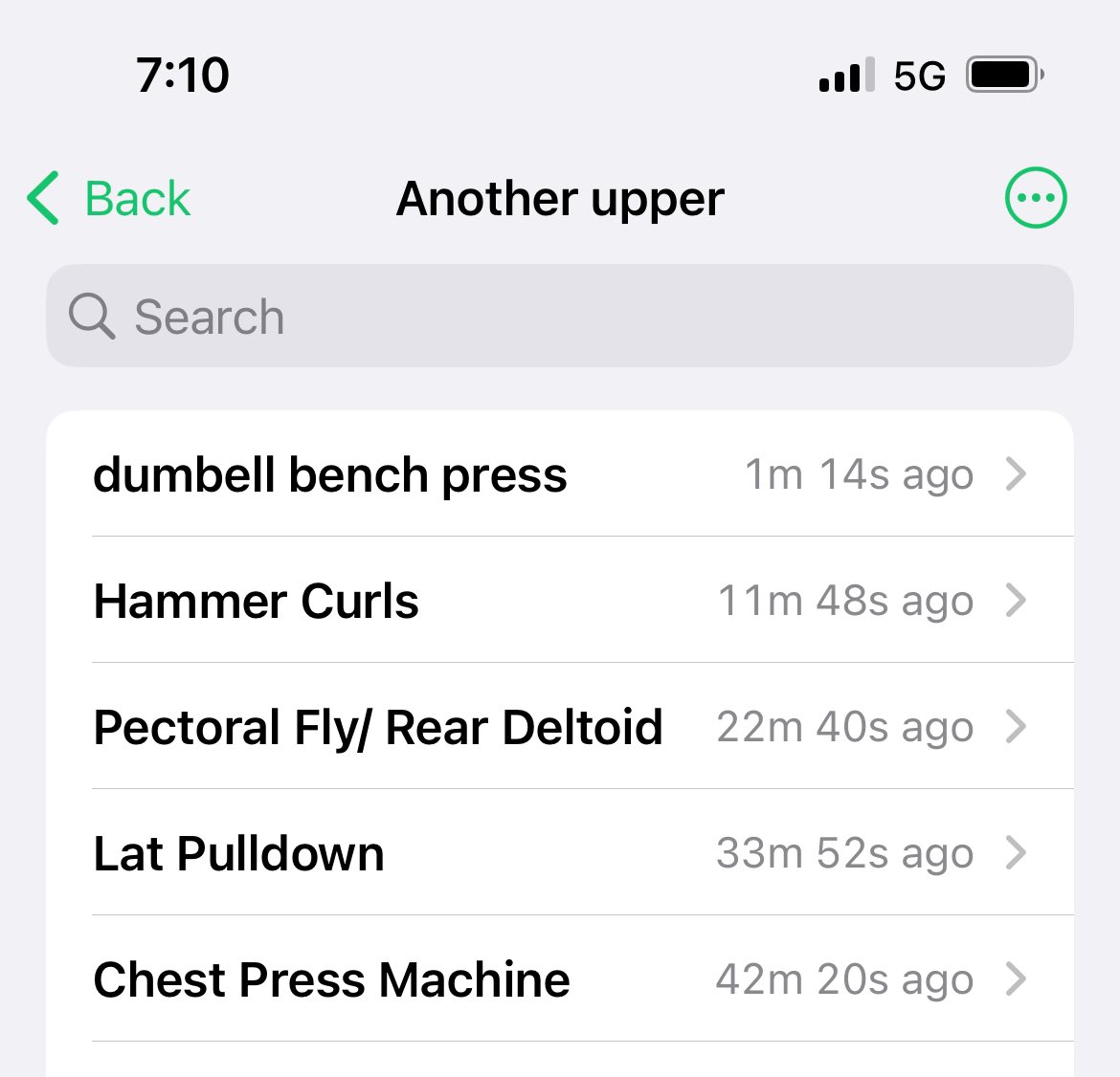 ffShaneB's tweet photo. #ChestPressMachine 12×80 lb, 8×120 lb, 8×120 lb, 4×150 lb, 15×80 lb
#LatPulldown 10×99 lb, 8×115 lb, 8×121 lb, 8×104 lb
#PectoralFly/RearDeltoid 12×80 lb, 8×110 lb, 8×110 lb, 10×100 lb
Tracked on @SetgraphApp https://t.co/A4wMhz57Hp