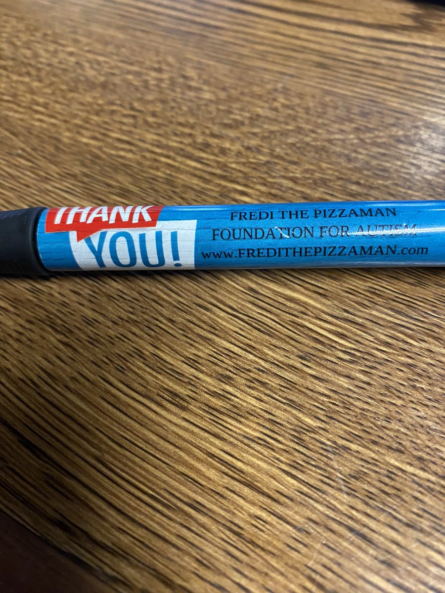 dbz99's tweet photo. I use this pen everyday...Really wish I could come see my friend and get another one! Wrkn to much this spring & he likes Mondays off, like me... Sure hope to visit him soon & get another pen! Probably get some 🍕 too❣️#pizzameastro #nicepen @FrediThePizzamn https://t.co/vHmRtWZSd7
