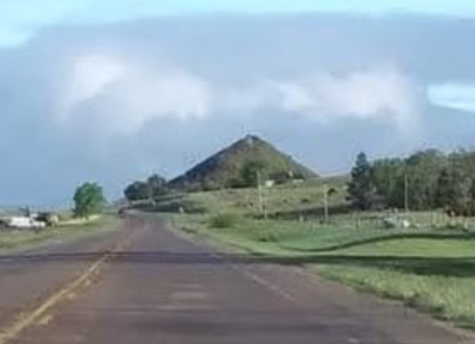 SpottedElk7's tweet photo. This is where my Grandpa is buried on the Rosebud Reservation in South Dakota. This butte is where he Vision Quest, he had a Vision of Our Sundance Tree, and so that is the direction his life took him. He became the 1st Legal Sundance Chief. Lililililili! But i want to tell a https://t.co/H1dCALFxDB