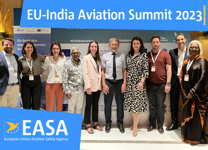 EASA's tweet photo. #EASA’s international team worked hard to prepare the #EUIndiaAviation Summit expecting > 300 participants from #aviation authorities, airlines, industry and research organisations from India &amp; #EU
@Transport_EU @EU_Commission @AdinaValean @LucTytgat @sweden2023eu #SouthAsiaAPP https://t.co/IEGUb0DHwf