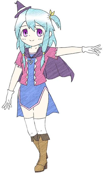 魔女系のうちの子だとチィラちゃんが既にいるから、そこの連想で感づいた人も多い・・・??? 