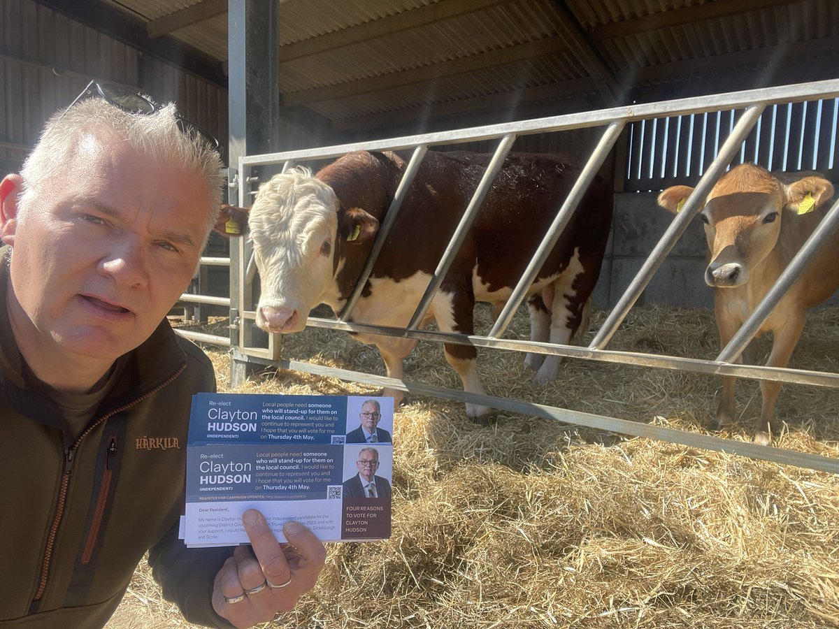 Clayton Hudson (@claytonhudson) on Twitter photo Out and about in my ward talking to residents about my work as a councillor and my re-election campaign. No babies ๐ถ yet! however I found a <a href="/PulhamHerefords/">Philip Vincent</a> ๐ in Starston. Agriculture is a significant sector / employer within my rural ward. If you want to find out more visit Out and about in my ward talking to residents about my work as a councillor and my re-election campaign. No babies ๐ถ yet! however I found a <a href="/PulhamHerefords/">Philip Vincent</a> ๐ in Starston. Agriculture is a significant sector / employer within my rural ward. If you want to find out more visit