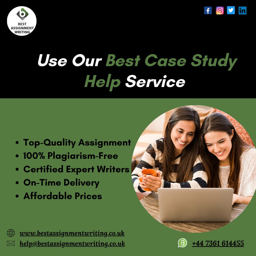 B_A_Writing's tweet image. Be confident! Because you choose our Case Study Writing Services. We prefer that you submit your Case Study Assignment before the deadline. We firmly uphold our promises and never compromise on quality.

#casestudywriting #casestudywritingthelp #casestudyassignmentwriting