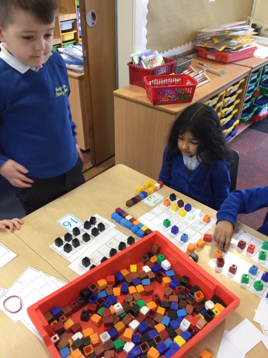 gfprimarycov's tweet image. This morning Reception have been exploring numbers beyond 10. We have been using lots of different resources to represent our chosen number. #GFreception #GFMaths