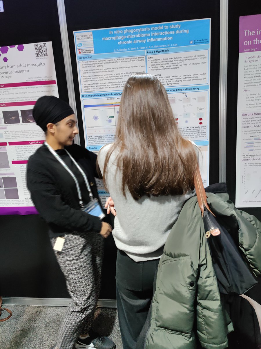 MikeyJ's tweet photo. End of #microbio23 for me but these two did us proud

Some great talks, but particularly enjoyed the posters, some really lovely work on display there. @iruka_okeke lecture was just excellent, so too the members panel @MaringerLab @edcoakes https://t.co/QX2rtX0qh4