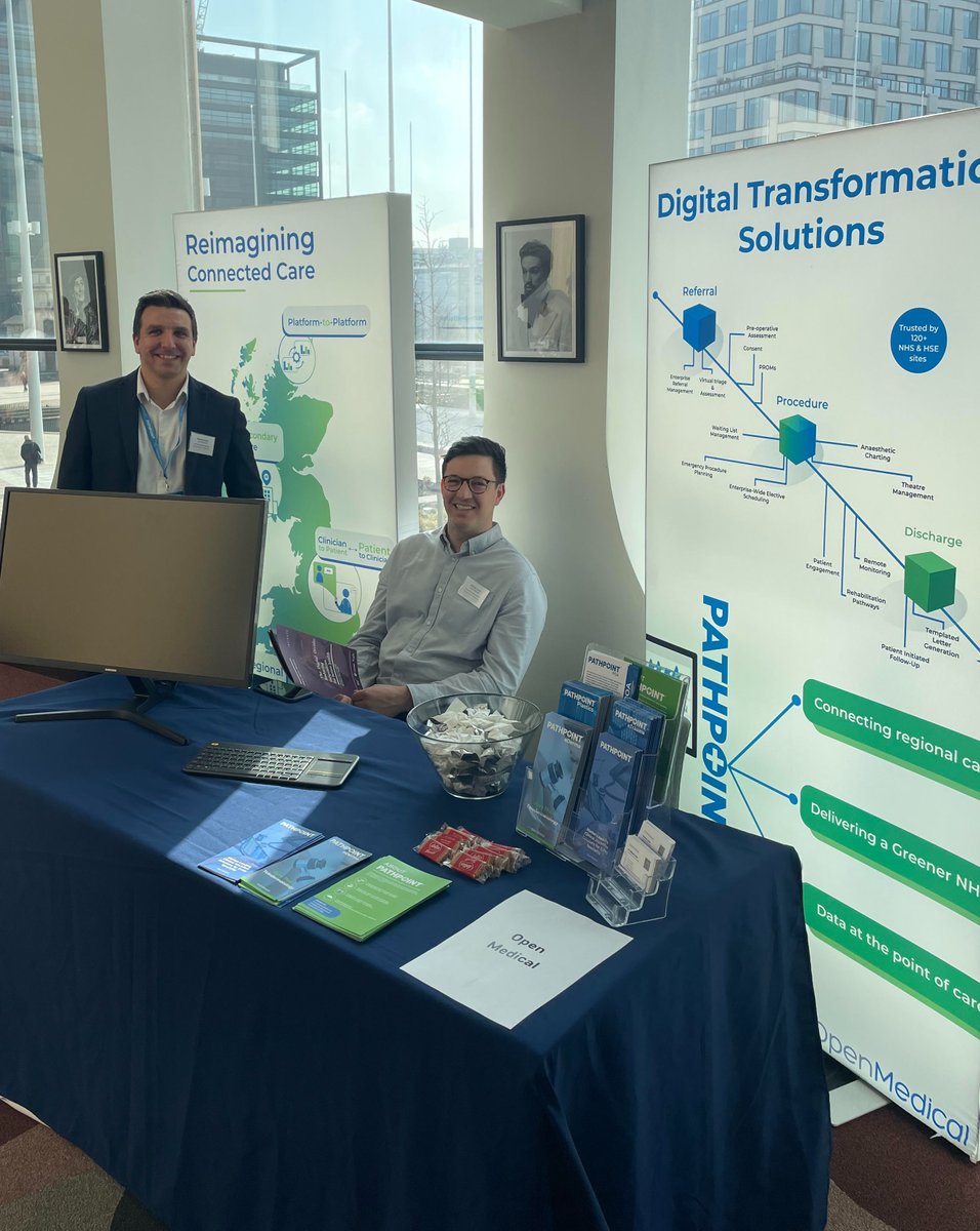OpenMedicalLtd's tweet photo. We joined @Policy_Projects for a great first instalment of their 5 stop ICS Delivery Forum roadshow in Birmingham.
Next stop: Manchester, 25th May! https://t.co/8zUsh4tAPO
#ICSroadshow #digitaltransformation #digitalhealth #NHS #regionalcare #HealthcareInnovation https://t.co/h50UTVyibf