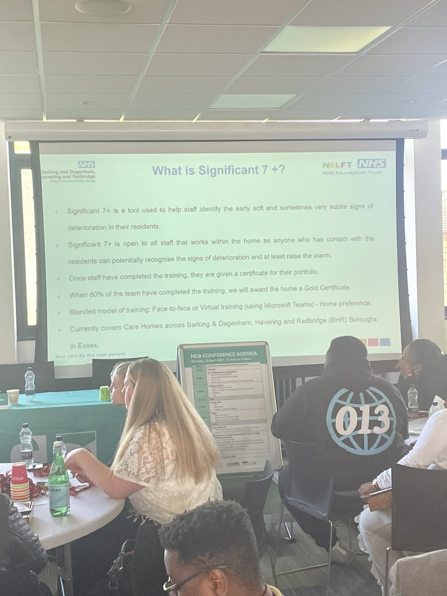 rememberme1316's tweet photo. @Significant_7 Fantastic presentation at Havering Care Association conference. Sharing the incredible journey and development of our training programme to improve patient outcomes. @wmakala @nutsaboutnursin @Significant_7 @NELFT https://t.co/YmnlU8H6BM