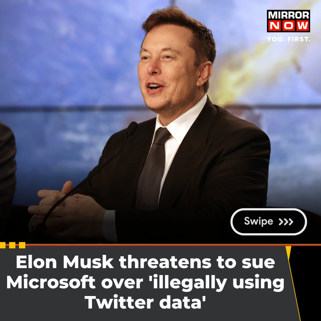 Elon Musk Threatens to Sue Microsoft After it Drops Twitter From