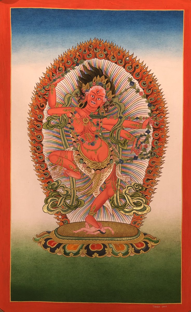 lama_thanka's tweet photo. Kurukulla
.
.
.
.
.
#lamathankapaintingschool #bhaktapurdurbarsquare #buddhism #sarma #tradition #tantra #wrathful #peaceful #tara #kurkulla #himalayan #art #thankapainting #redtara #sacred #heritage #livingheritage https://t.co/deapO9XIoE