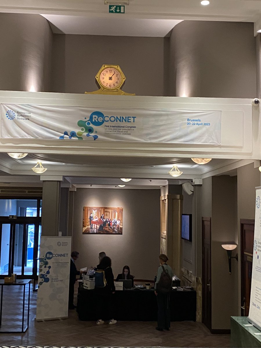 romaovc's tweet photo. Itโs on, the first ReCONNET congress on rare and low-prevalence connective tissue and musculoskeletal diseases! #ERN #ReCONNET #rarediseases #CTDs #RMDs #patientcare https://t.co/ToCYCLTneK