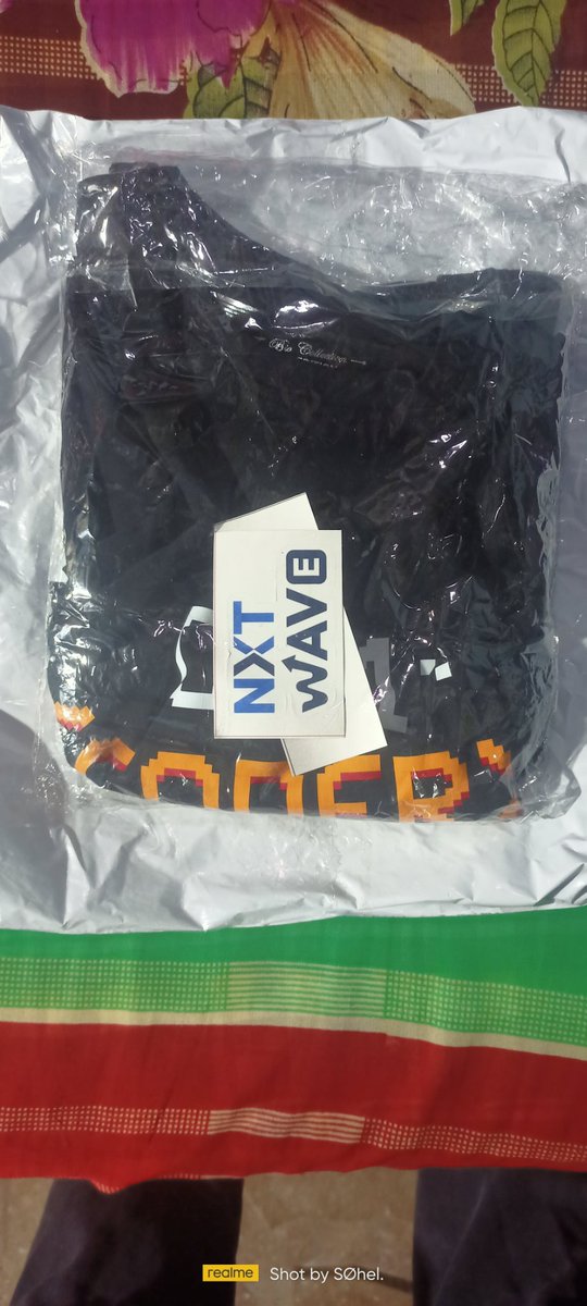 sohel_mohammed2's tweet image. hi friends 
I got T-shirt from NXT Wave 
Thank you to the team NXT Wave
#rahulattulurisir 
#tech
#ccpb
#ccbpacademy 
#success