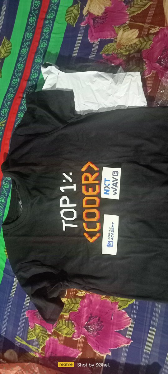 sohel_mohammed2's tweet image. hi friends 
I got T-shirt from NXT Wave 
Thank you to the team NXT Wave
#rahulattulurisir 
#tech
#ccpb
#ccbpacademy 
#success