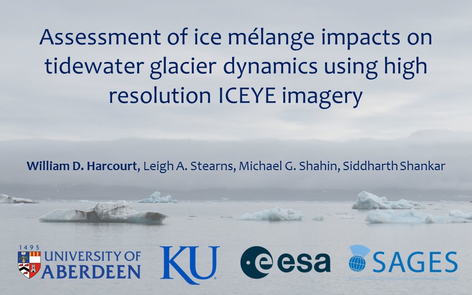 Dr Will D. Harcourt (@will_harcourt) on Twitter photo Early advertisement of our #EGU23 'highlight' talk:
🧊Session CR2.4
🏡Room 1.61/62
⏰14:50 CEST
🗓️Wed, 26 April
We use stunningly beautiful ICEYE SAR imagery to study ice melange in Greenland - come check it out!
<a href="/leigh_stearns/">Leigh Stearns</a> <a href="/LaserGlaciers/">Michael Shahin</a> <a href="/Shankar_Sid/">Dr. Siddharth Shankar</a> Early advertisement of our #EGU23 'highlight' talk:
🧊Session CR2.4
🏡Room 1.61/62
⏰14:50 CEST
🗓️Wed, 26 April
We use stunningly beautiful ICEYE SAR imagery to study ice melange in Greenland - come check it out!
<a href="/leigh_stearns/">Leigh Stearns</a> <a href="/LaserGlaciers/">Michael Shahin</a> <a href="/Shankar_Sid/">Dr. Siddharth Shankar</a>