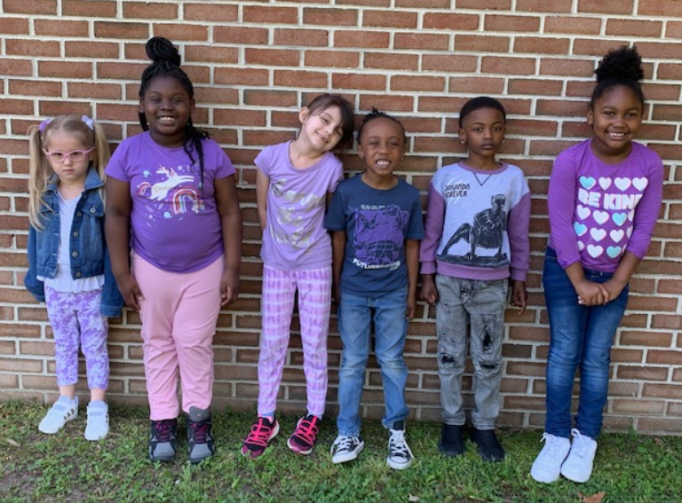 gtplittlebraves's tweet photo. GTP celebrated Purple Up Day this week! We love our military students and families! https://t.co/AfhtYqnkRc