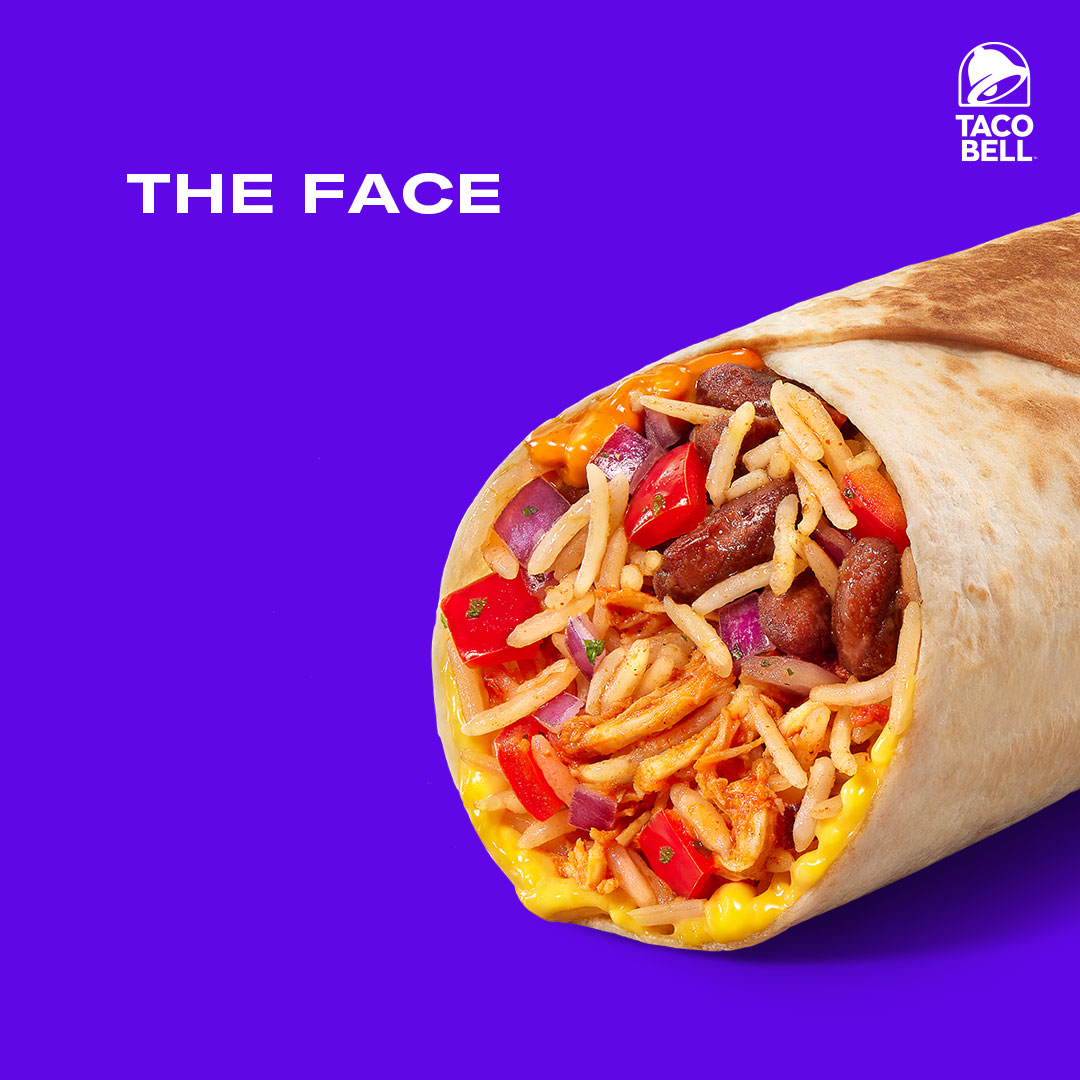 tacobellindia's tweet photo. We can agree on one thing... our burrito's face and body are both delicious! ๐คค๐ฎ๐ฏ
#FaceBody #TacoBellIndia https://t.co/S4t3TLn6Ko