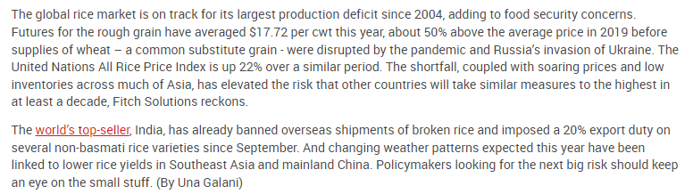 #Rice, not tech, wars may be next global worry xm.com/research/marke…