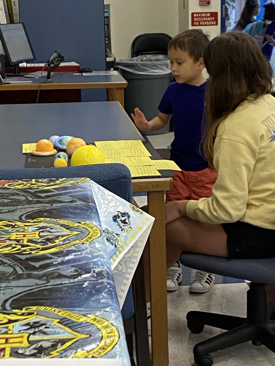 Aimee Kennedy (@mckitrickmedia) on Twitter photo When one of your 5th grade library helpers starts teaching a K student about the planets using a S created display on the Media Center table! <a href="/McKitrickElem/">McKitrick Elementary</a> <a href="/KOMcKitrick/">Kimberly Olson</a> When one of your 5th grade library helpers starts teaching a K student about the planets using a S created display on the Media Center table! <a href="/McKitrickElem/">McKitrick Elementary</a> <a href="/KOMcKitrick/">Kimberly Olson</a>