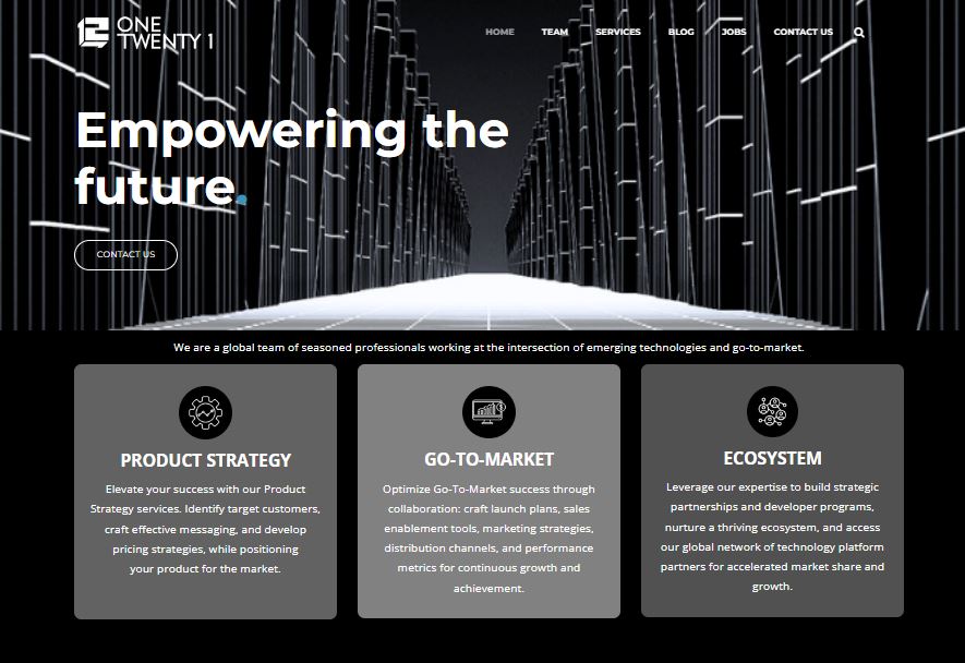 A new challenge 👉 ... I’m delighted to announce that I’ve joined the global team of seasoned professionals at ONETWENTY 1

”working at the intersection of emerging technologies and go-to-market.”

ONETWENTY 1 👉 lnkd.in/eJ6dXpbd

Complementing what Lisa M Watts &amp; the rest