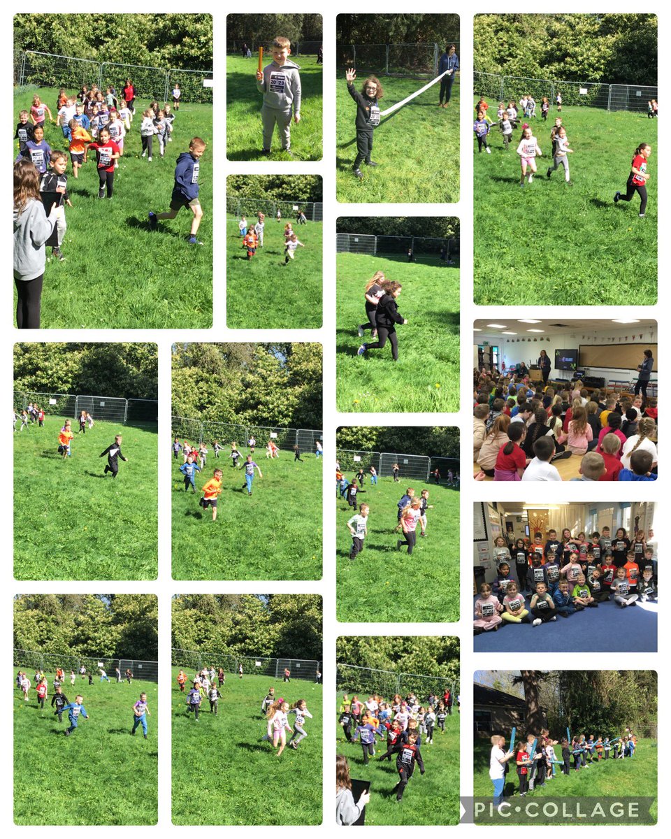 Chestnut class taking part in the #tcsminilondonmarathon. Amazing effort shown by all 👏😁. <a href="/LondonMarathon/">TCS London Marathon</a> <a href="/KidneyWales/">Kidney Wales</a> 
#teammillbrook #bethebestyou <a href="/MillbrookP/">Millbrook Primary</a>