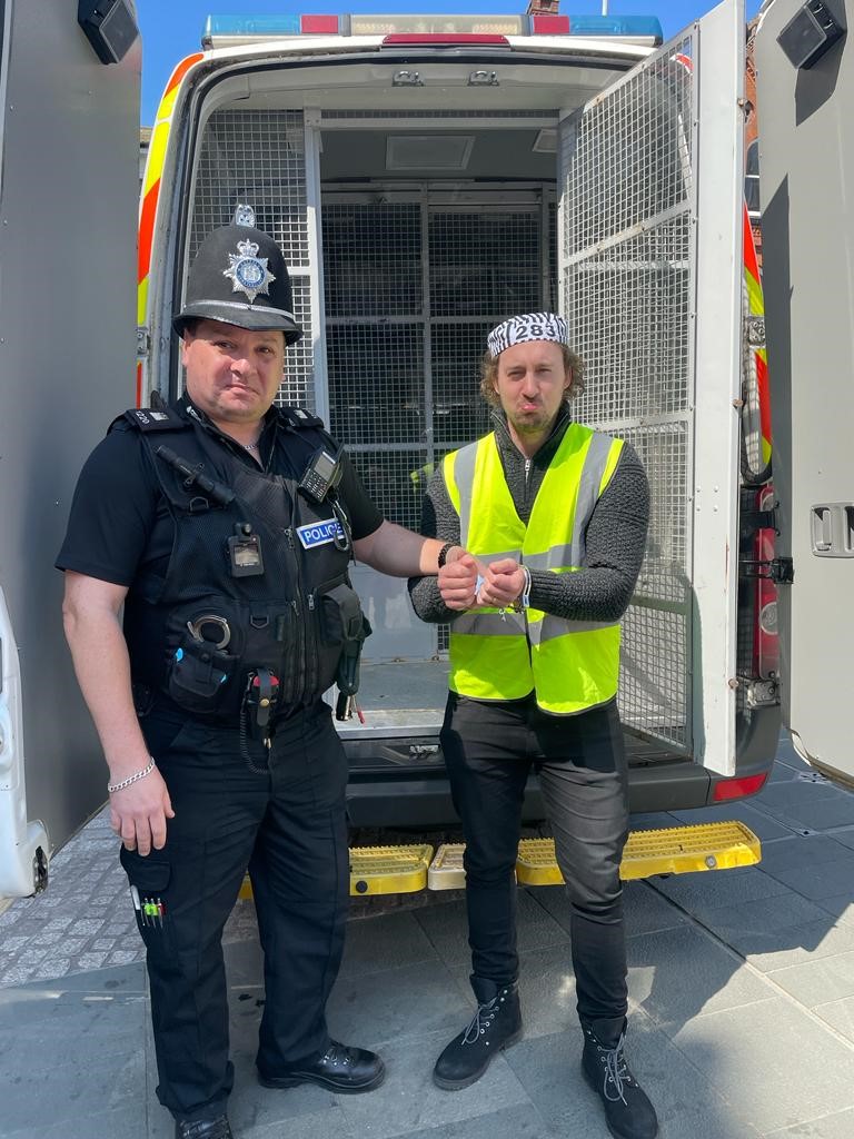 PLMREast's tweet photo. Help us raise vital funds for @StElizabethHosp's jail break challenge by bailing @mattjstott out of his fundraising cell!

We need our amazing colleague back! 🙏

Your donations could help fund incredible support for this fantastic charity.

Donate here: https://t.co/P1WtU6gmsC https://t.co/iNgld9muit