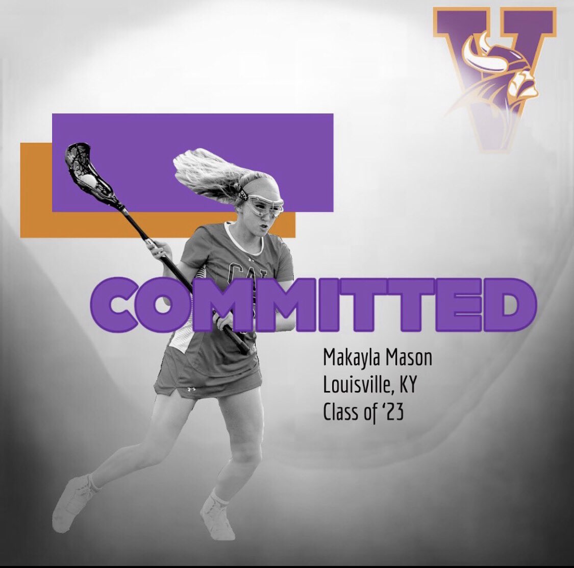 CALGirlsLax's tweet photo. Signing Day… Congrats Makayla Mason!!! Continuing her lacrosse career at Missouri Valley ❤️💙 ➡️ 💜🧡 https://t.co/dT9hOFEfrh