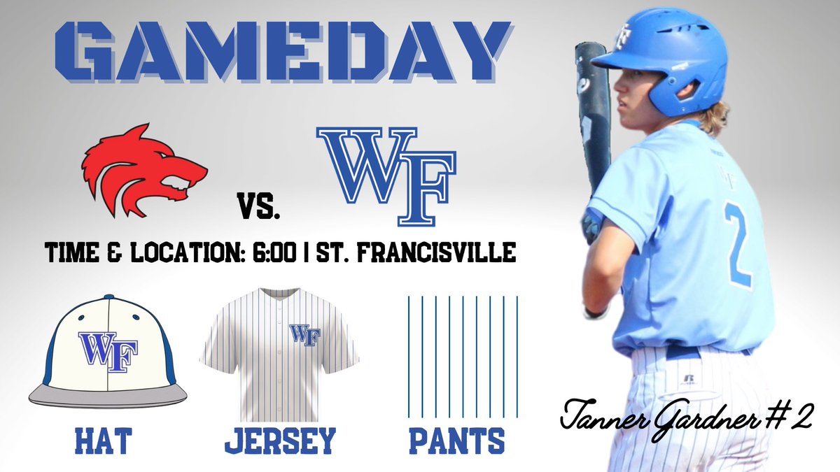 WFHS__Baseball's tweet photo. Playoff Baseball starts tonight!

Round 1 | Game 1 https://t.co/kwZviLjC7n