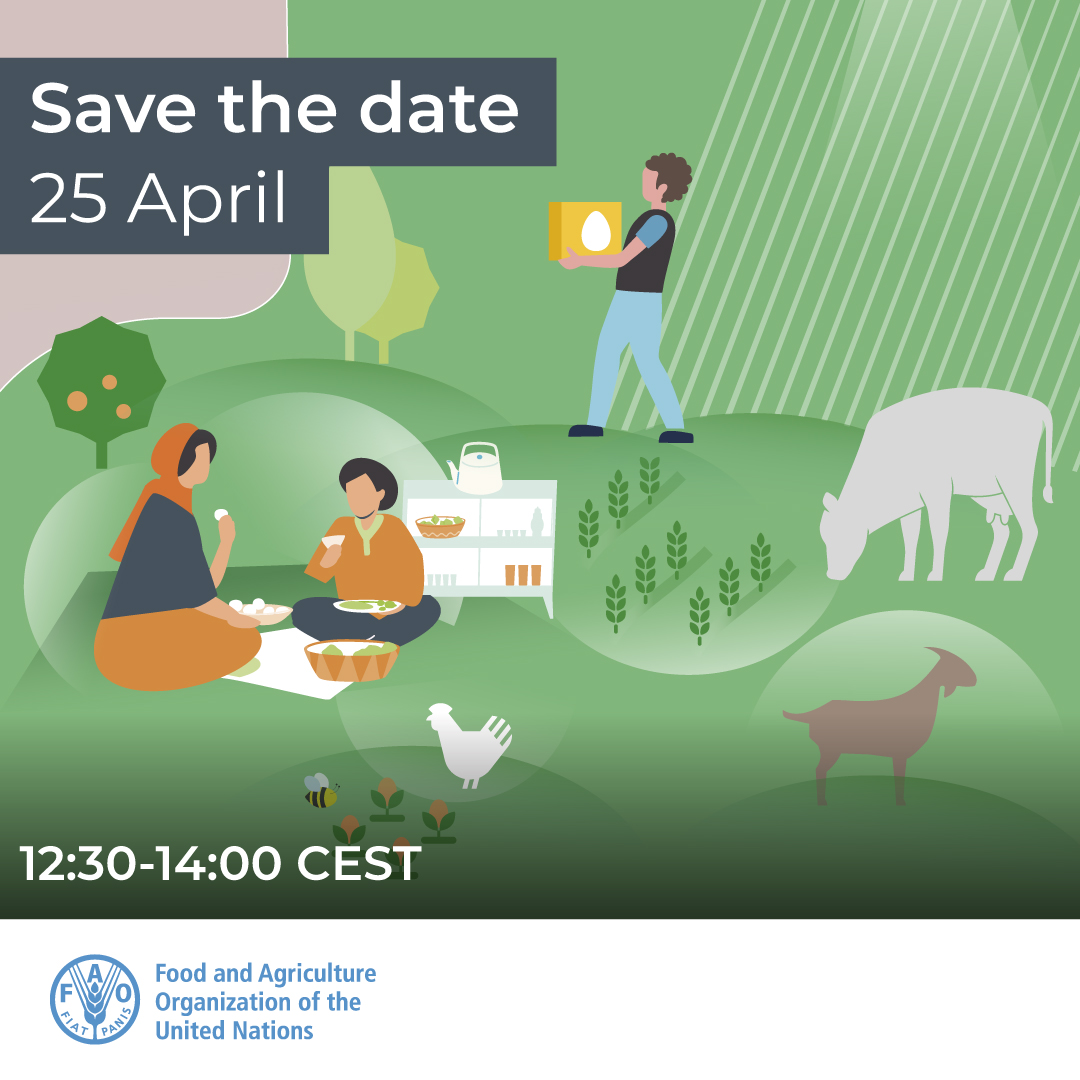 FAO Livestock (@faolivestock) on Twitter photo π£SAVE THE DATE
π
| 25, April 2023
<a href="/FAO/">Food and Agriculture Organization</a> will launch a comprehensive evidence-based study on the Contribution of terrestrial animal source food to healthy diets for improved nutrition & health outcomes
You can read the key messages of this assessment here bit.ly/3AYO4rA π£SAVE THE DATE
π
| 25, April 2023
<a href="/FAO/">Food and Agriculture Organization</a> will launch a comprehensive evidence-based study on the Contribution of terrestrial animal source food to healthy diets for improved nutrition & health outcomes
You can read the key messages of this assessment here bit.ly/3AYO4rA