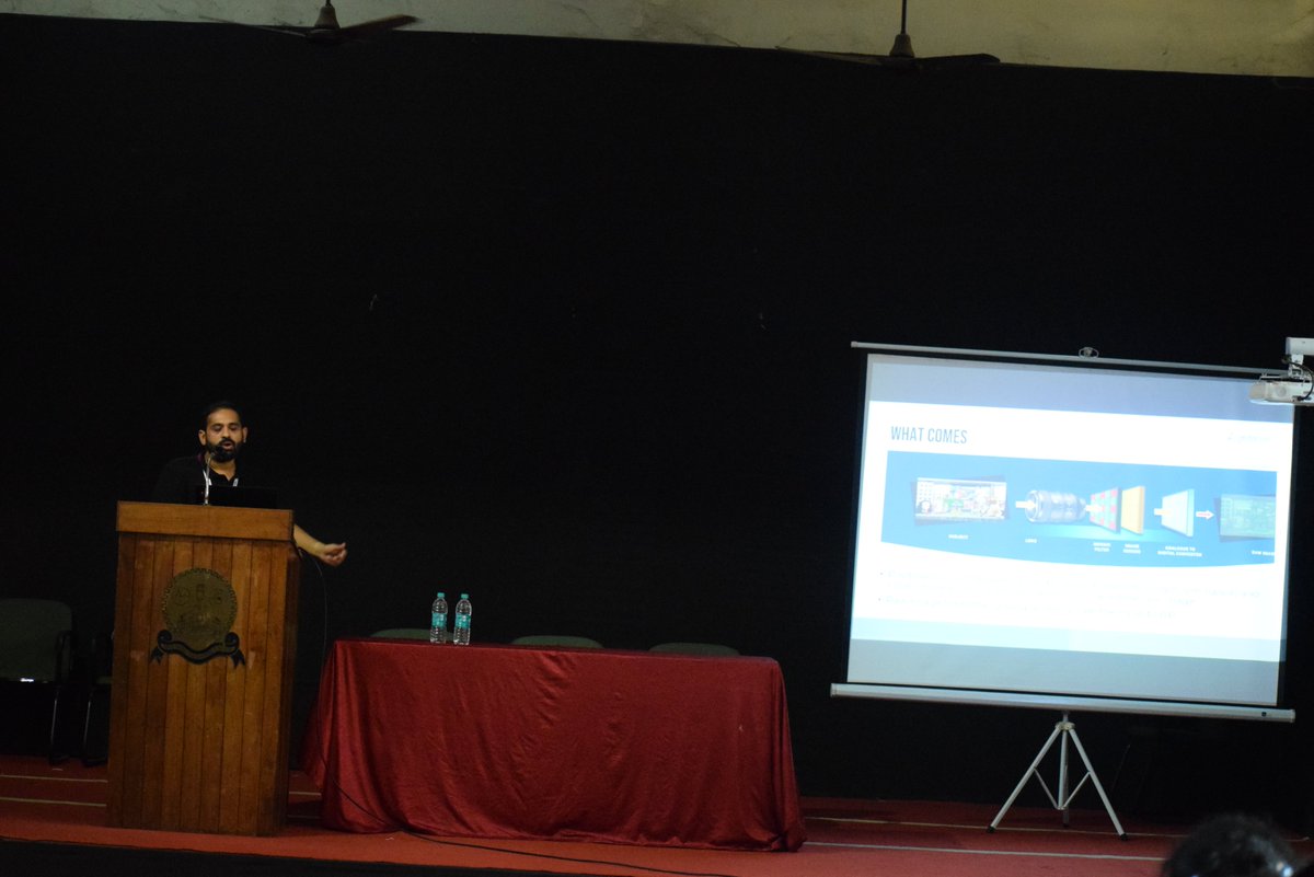 ignitarium's tweet photo. Thank you, Alan Paul Joy for your informative session on 'Image Signal Processing' at last week's #Ignitarium #TechTalks at Model Engineering College, Kochi 🔥
Special thanks to Deepthi J. for hosting us 👏 👏
#ignitariumtechtalk #sparkon #imageprocessing #signalprocessing https://t.co/TyxsmgKn5Q