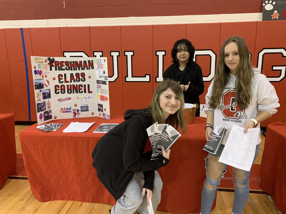 Grant HS Freshman Class Council tweet media