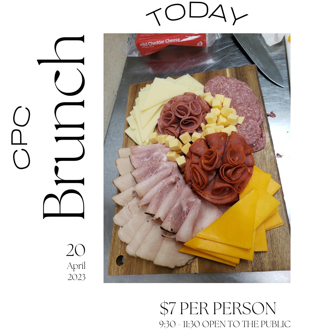 wcscpc's tweet photo. CPC's Culinary is having a brunch today from 9:30 - 11:30! Come nibble on delicious charcuterie delights for only $7 per person. This is just one example, there are many, many more!  OPEN TO THE PUBLIC
#cpcistheplacetobe #cpcculinary #iamcte https://t.co/vDL6EFwI2A