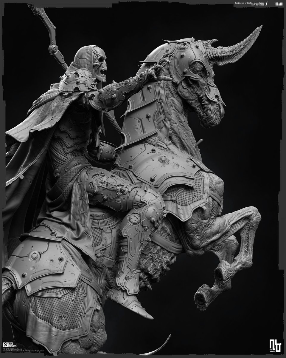 KeosMasons's tweet photo. New grey renders of DEATH from the Four Horsemen to celebrate the birth of https://t.co/iluWdoqUOt You can pre order Death's Collectible Figure now! https://t.co/b7DXWVmYBO

#XMStudios #NeoApocalypse #The4Horsemen #keosmasons https://t.co/AA63G4ThwY