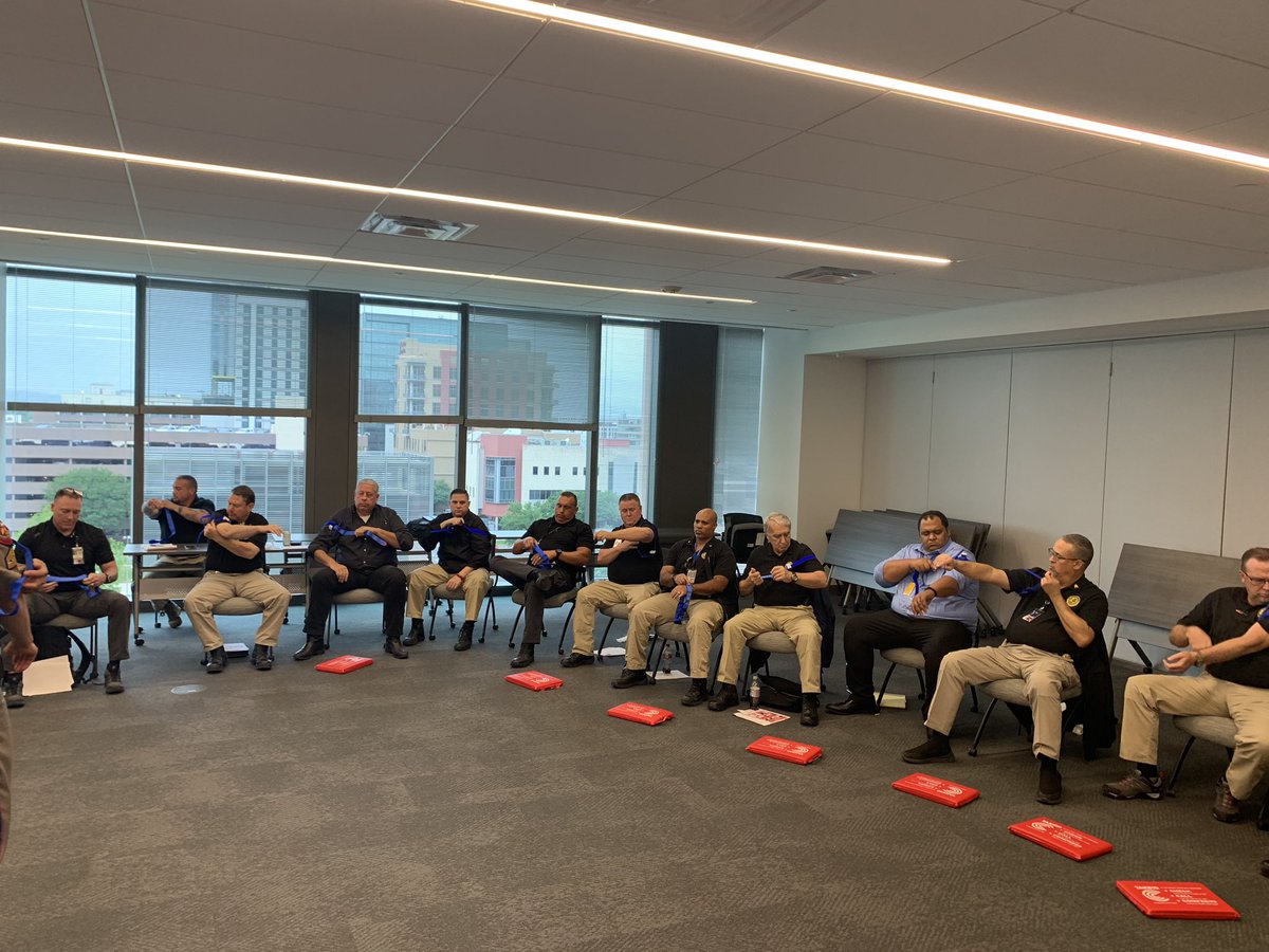 TxDPSCapitol's tweet photo. Earlier this week Sgt’s V.Taylor and A. Salines, TOD , conducted STOP-THE-BLEED, TAKE 10 (CPR) &amp; AED training to 24  Investigators from the Texas  Department Of Insurance.  The training was held at the Barbara Jordan State Building, Capitol Complex.  #CATRAC #TDI https://t.co/eDQM93tcgy
