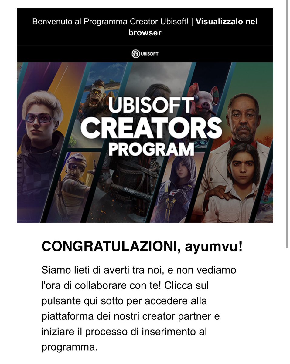I’M SCREAMING!!!
Happy to announce I've been accepted to the <a href="/Ubisoft/">Ubisoft</a> Creators Program! 🫶🏻 #UbisoftCreators