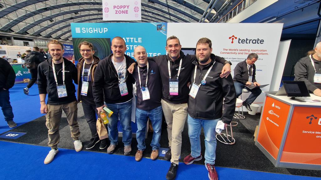 buccarellom's tweet photo. Always happy at @sighup_ to meet our friends from @CyberArk and @ConjurInc! https://t.co/kxRDm8501y