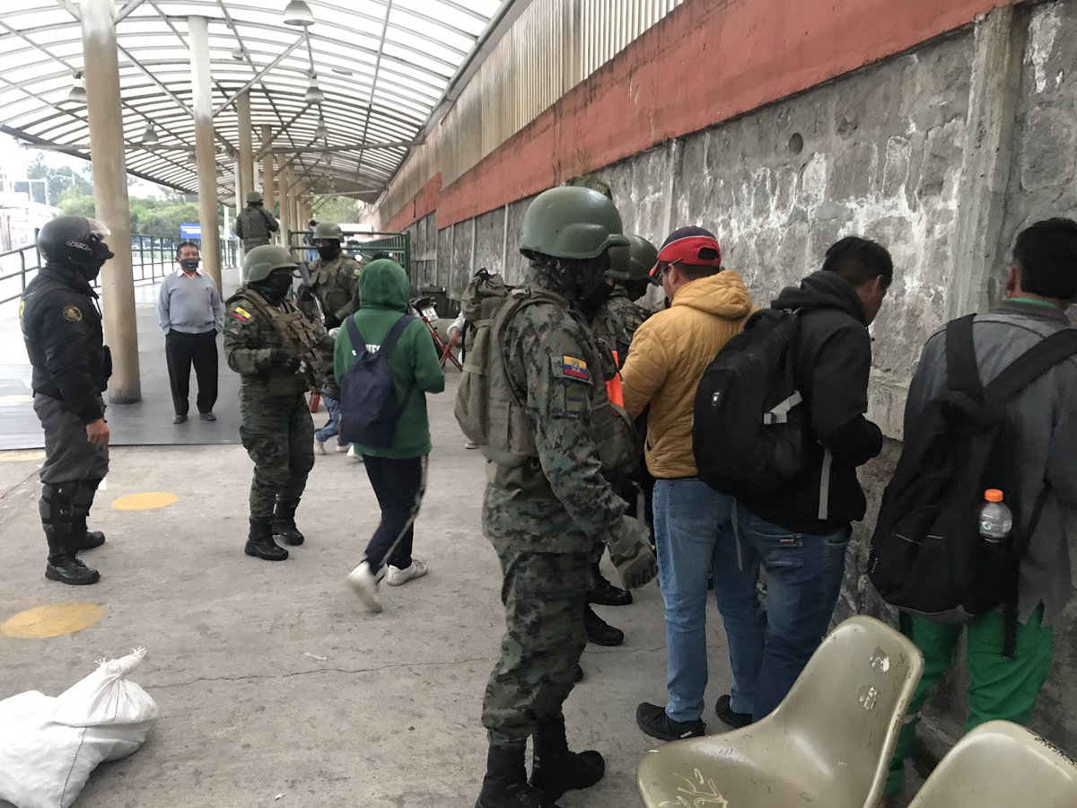 Empresa de Pasajeros Quito on Twitter "🚨Se realiza un operativo de