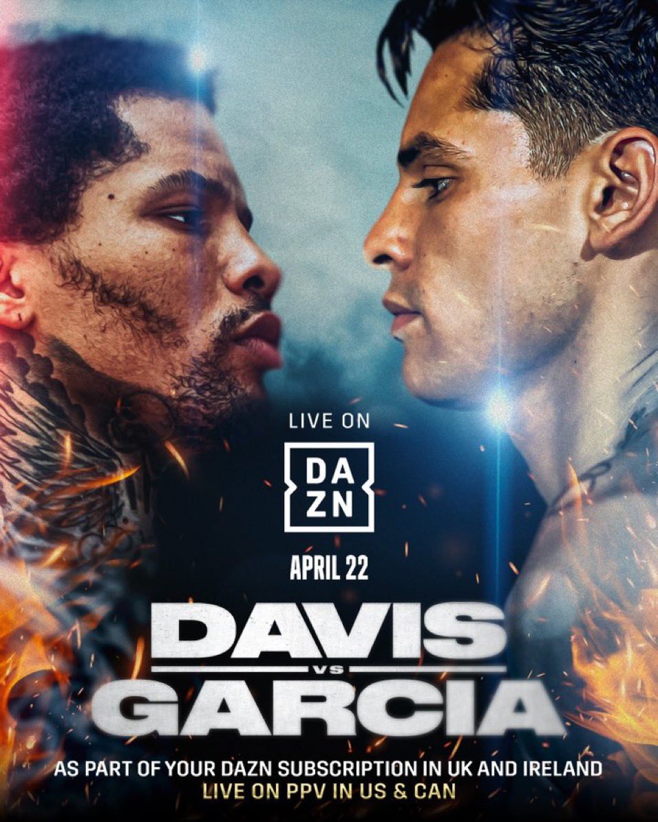 Luke_SimBoxx's tweet photo. Check out the #DavisGarcia predictions from myself, @kayaseez &amp; @ChillTownBoxing on this weeks @LoveBoxingTV show 

https://t.co/ox0hk2e659

Who’ve you got winning? https://t.co/5tbcQfwXRR